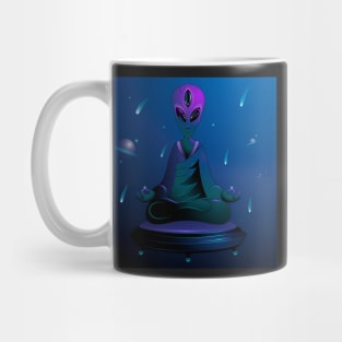 Alien. Zen meditation Mug